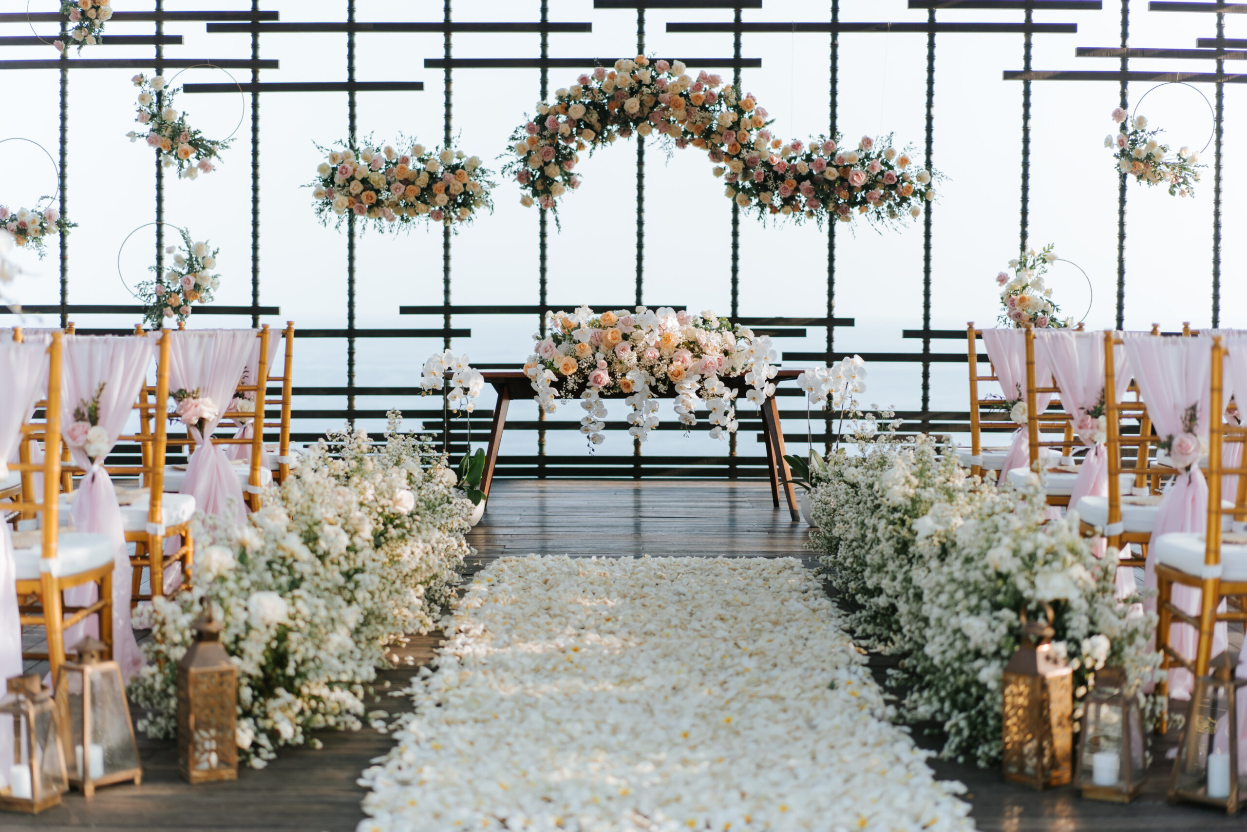 Wedding Decoration at Alila Uluwatu Cabana